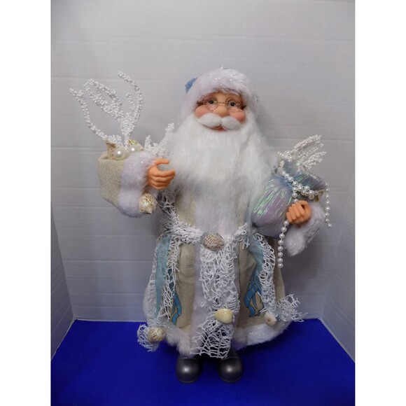 NEW Christmas Coastal Nautical Beach Santa Claus Florida Windy Hill - Picture 7 of 7